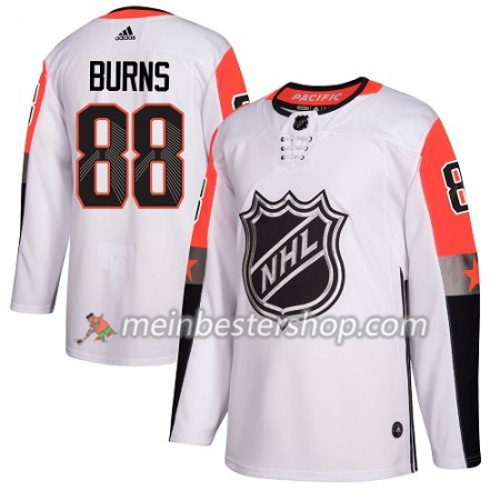San Jose Sharks Brent Burns 88 2018 NHL All-Star Pacific Division Adidas Weiß Trikot Authentic - Herren
